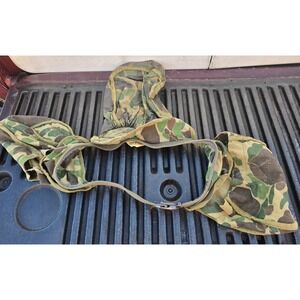 Vintage Ranger Hunting Belt Camo Adjustable 3 Bags